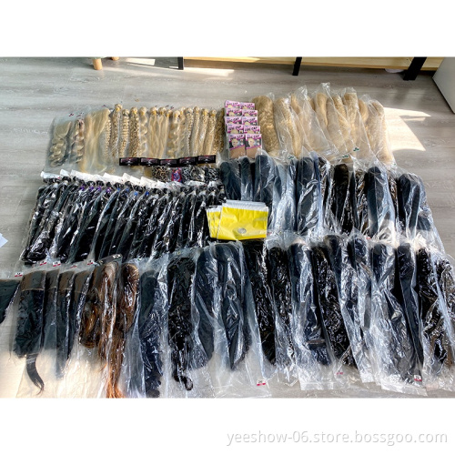wholesale kinky curly brazilian bundles lace wig human with closure cuticle aligned double drawn virgin hair